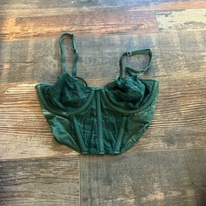 Hollister Corset green Size Small